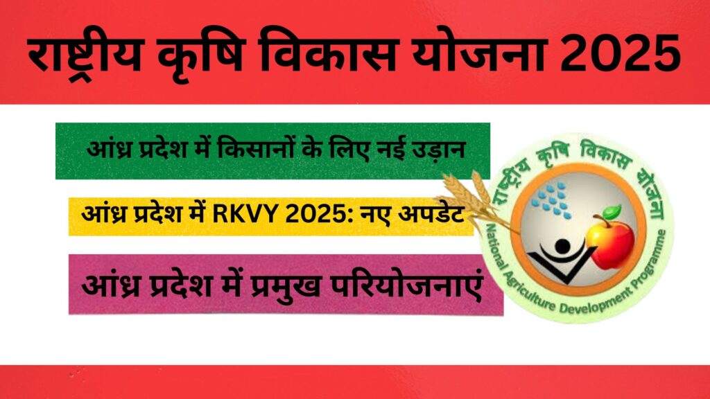 राष्ट्रीय कृषि विकास योजना 2025 आंध्र प्रदेश में किसानों के लिए नई उड़ान
